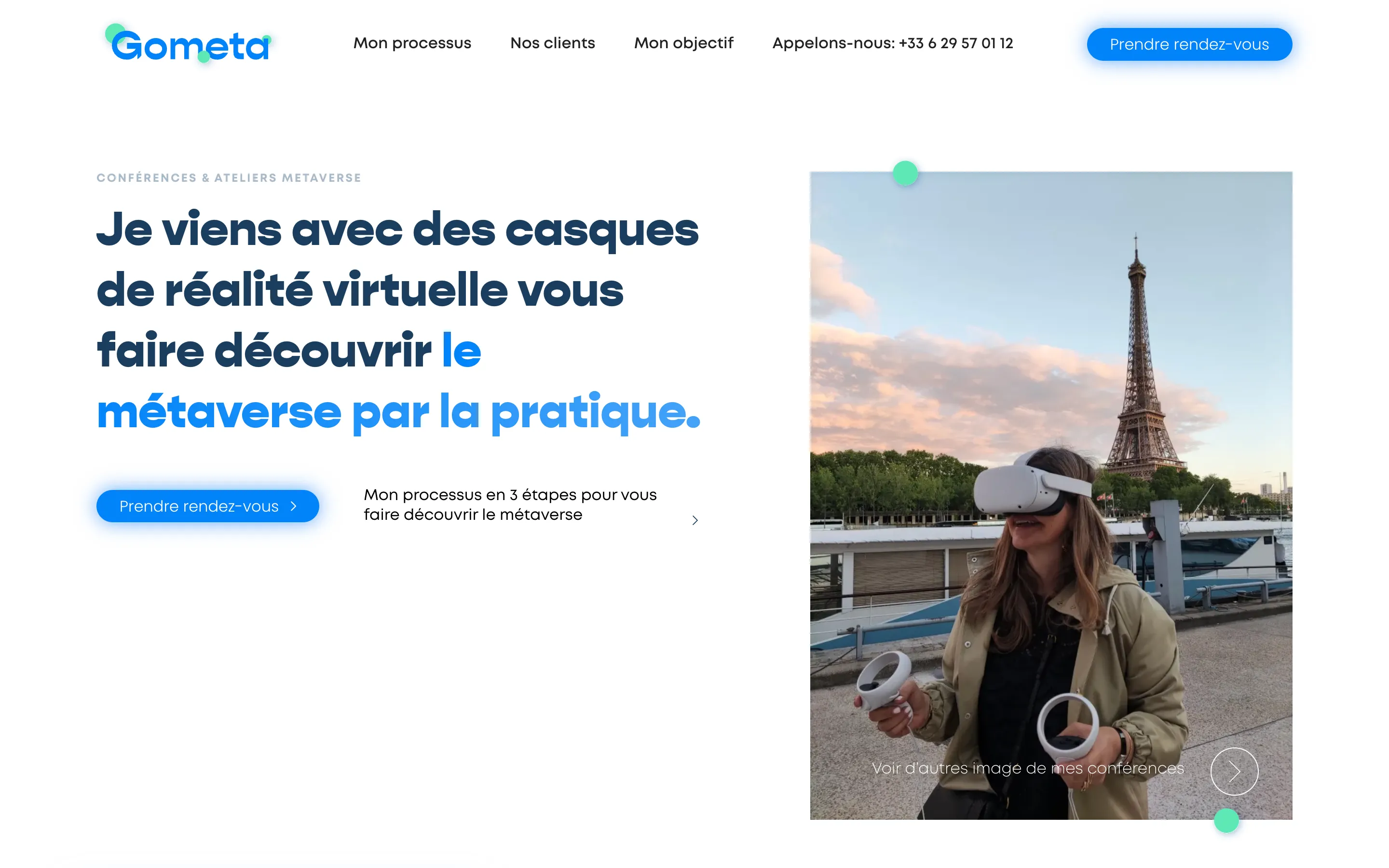 webpage from Gomet